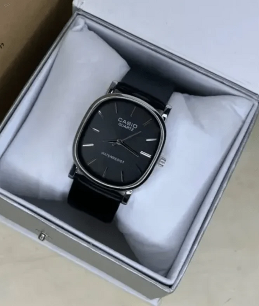 Men's Leather Strap Watch | Swiss Quartz Movement