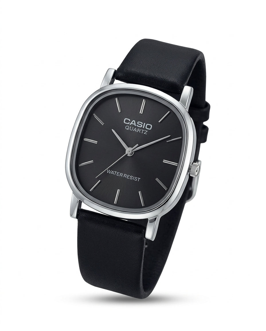 Men's Leather Strap Watch | Swiss Quartz Movement