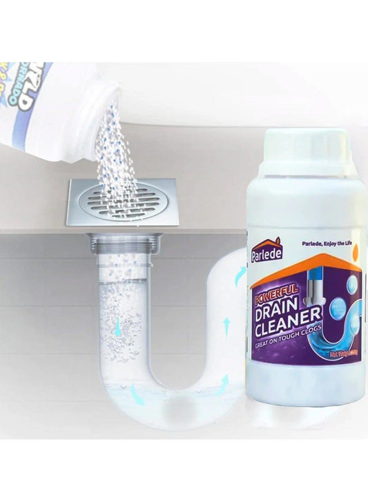 Parlede Powerful Drain Cleaner 500g – Fast-Acting Clog Remover for Kitchen & Bathroom Drains