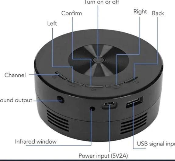 Home HD Portable Pocket Projector