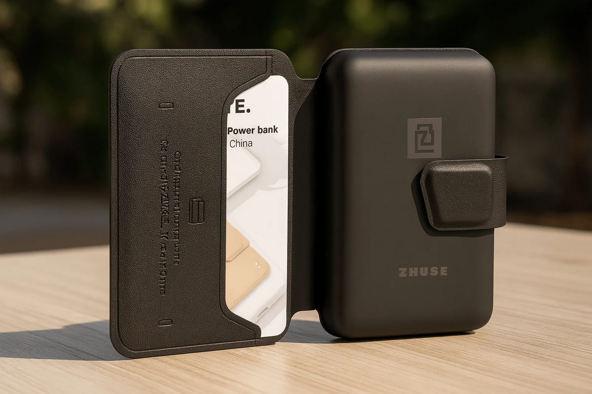 ZHUOSE - Card Bag Wireless Power Bank
