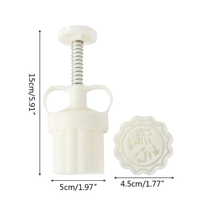 Floral Mooncake Mold Press