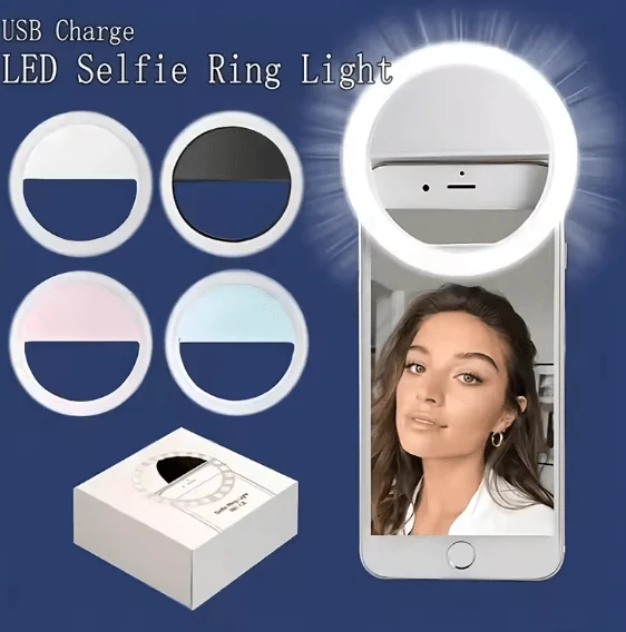Clip-On Selfie Ring Light